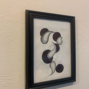 Abstract Art in Black Frame